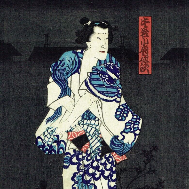 豊原国周「夏景色廓の連染」慶応2年（1866）【浮世絵】 | 浮世絵販売