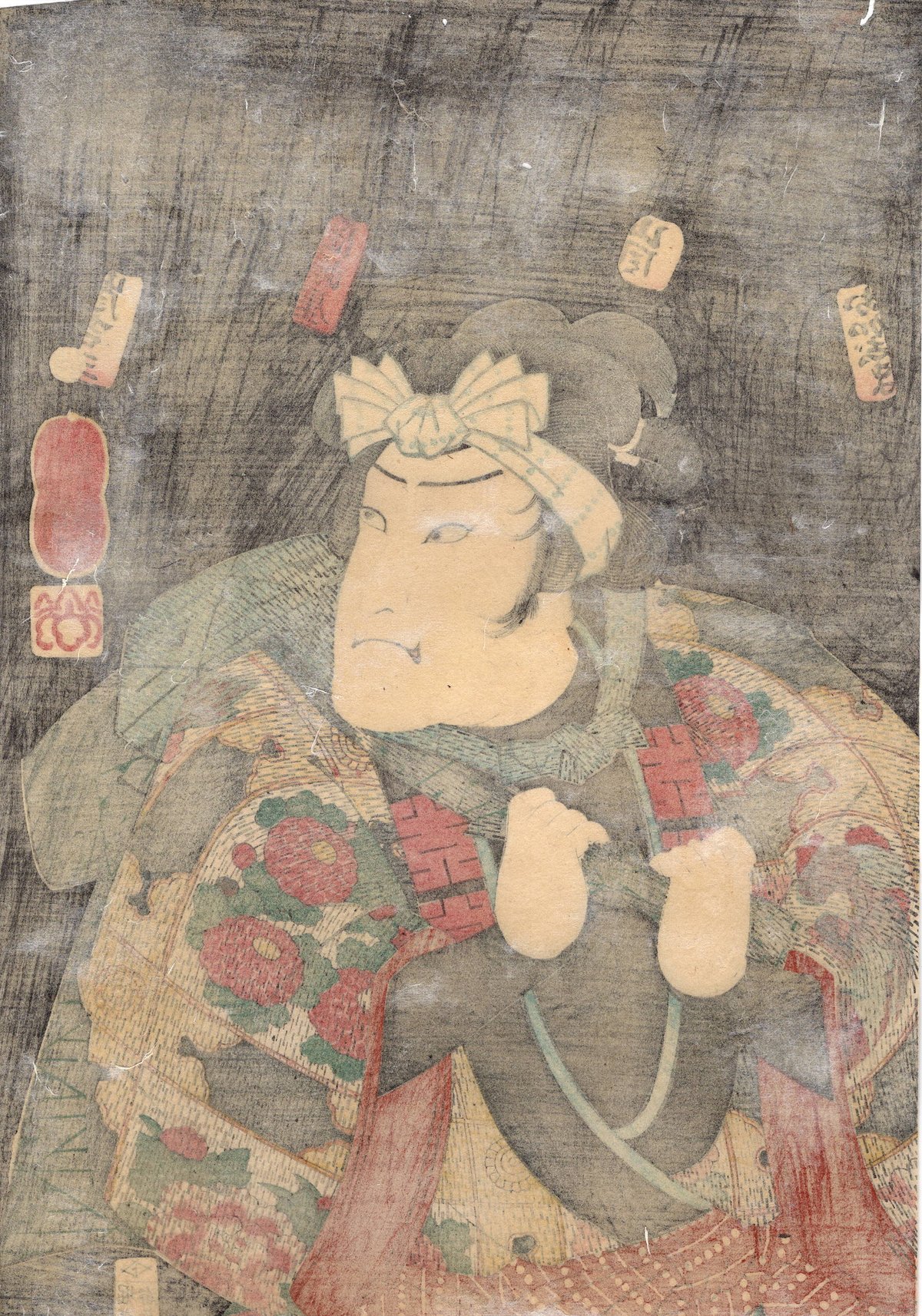 歌川芳艶 「江戸花夜の賑 八」万延一年(1860)【浮世絵】 | 浮世絵販売