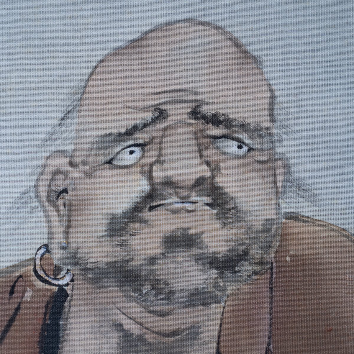 真野暁亭「達磨図」 明治期【掛軸】 | 浮世絵販売・買取「竹井事務所」大阪