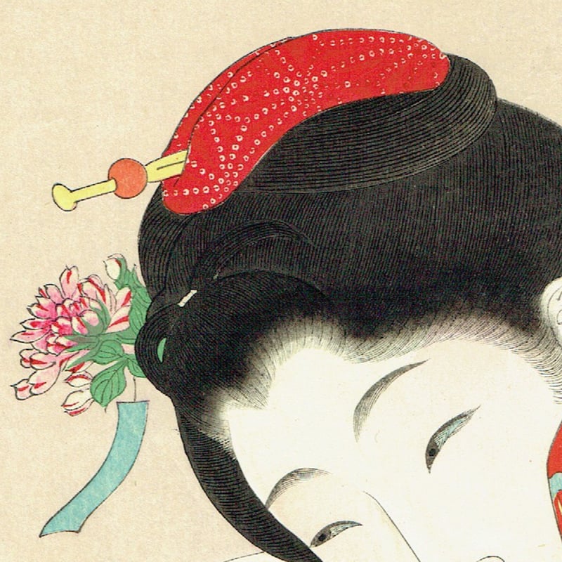 揚州周延 「真美人 七」明治30年(1897)【浮世絵】 | 浮世絵販売 揚州周延 「真美人 七」明治30年(1897)【浮世絵】 | 浮世絵販売