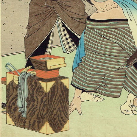 月岡芳年「新撰東錦絵 白木屋於駒の話」明治19年(1886)【浮世絵】