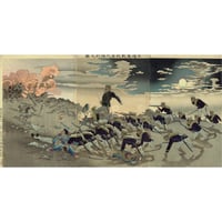 月岡芳年「月百姿 北山月 豊原統秋」明治19年【浮世絵