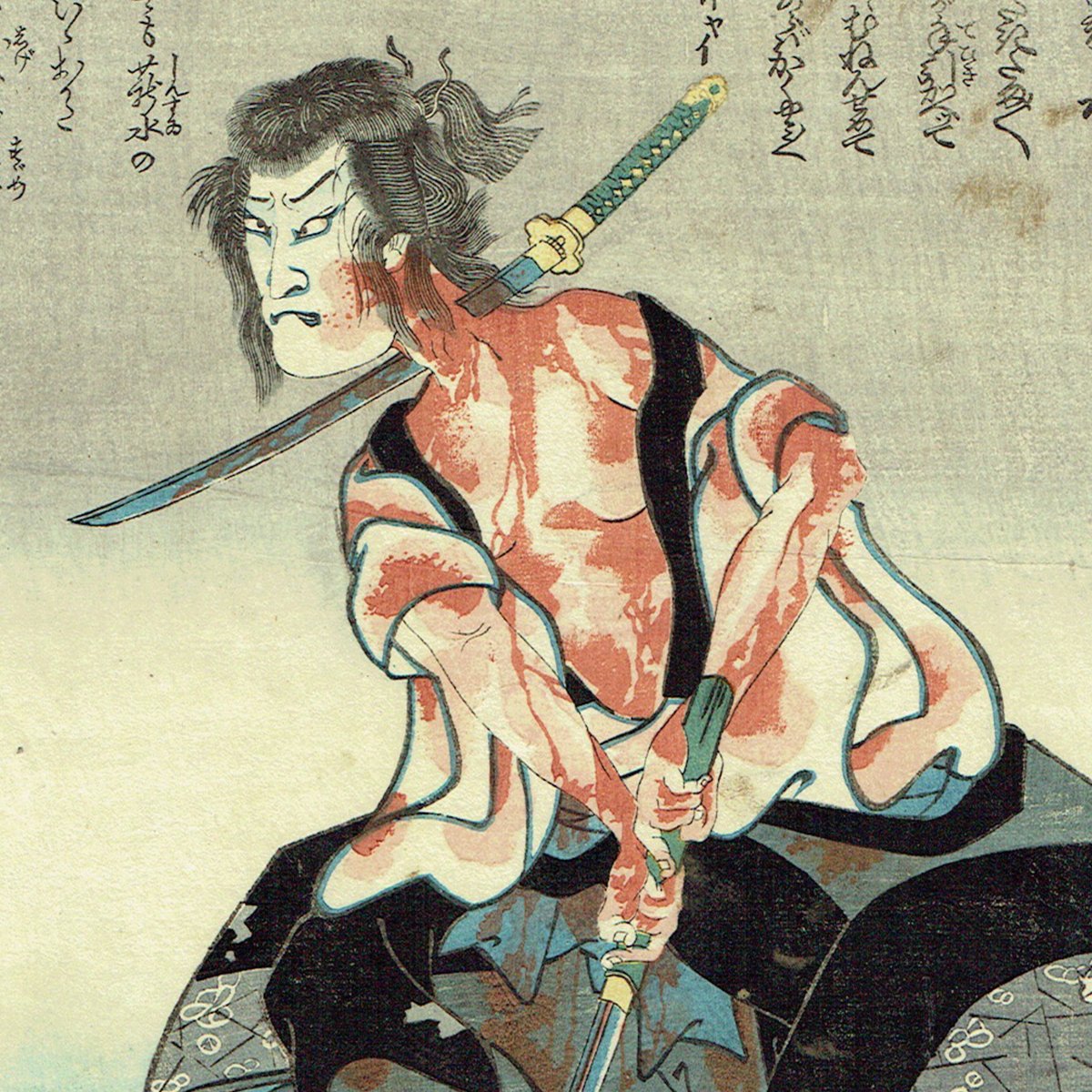 歌川国芳「坂東薪水の早瀬伊織」江戸時代【浮世絵】 | 浮世絵販売