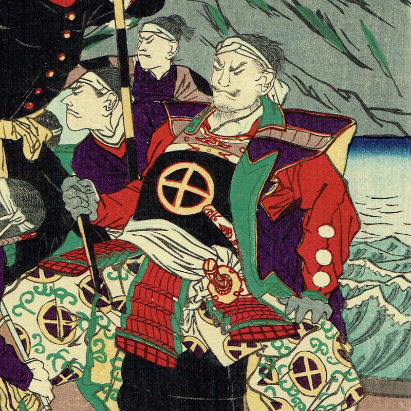 早川松山「鹿児島逆徒征討図」明治10年（1877）【浮世絵】 | 浮世絵