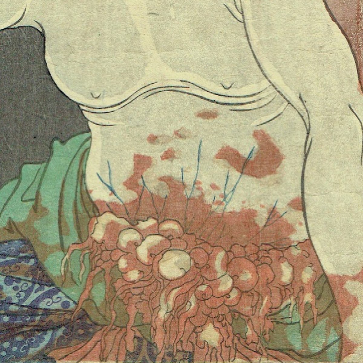 浮世絵　豊国画　泉市版 行ってみりん！見てみりん！三河＞（24）浄泉寺（豊川） 広重が描いた