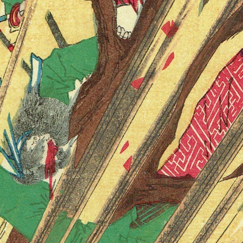 山崎年信「鹿児島戦争記事」明治10年(1877)【浮世絵 山崎年信「鹿児島戦争記事」明治10年(1877)【浮世絵