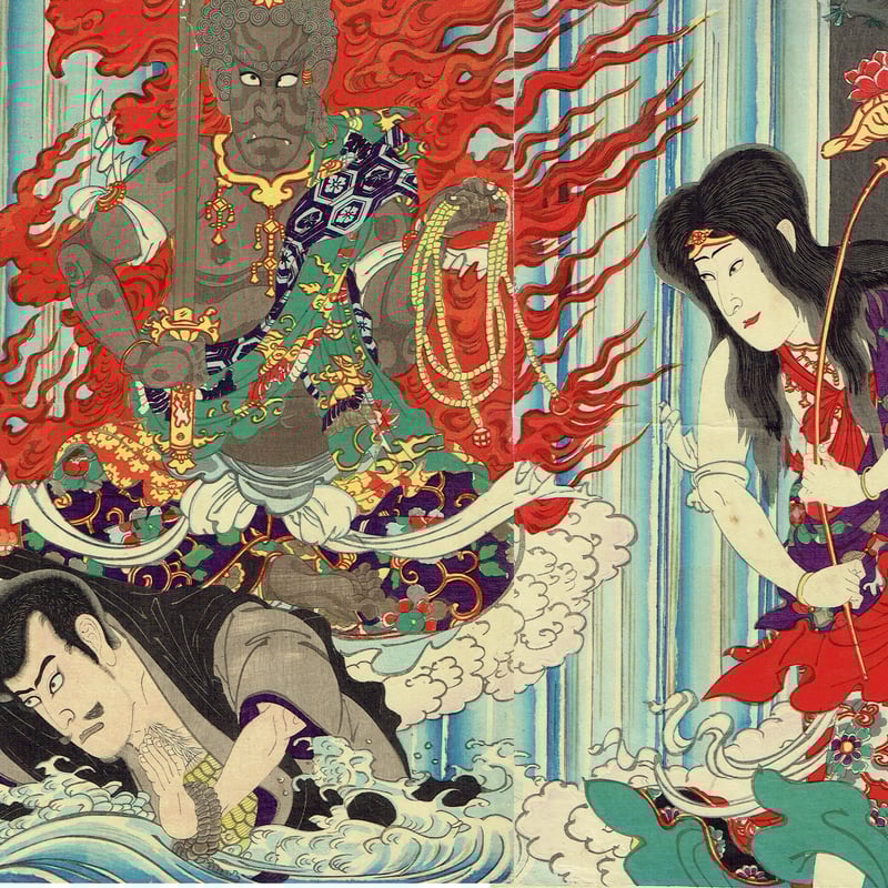 浮世絵、岡本樓繁岡、豊原国周画 豊原国周（くにちか）画「当世開花別品競（べっぴんくらべ