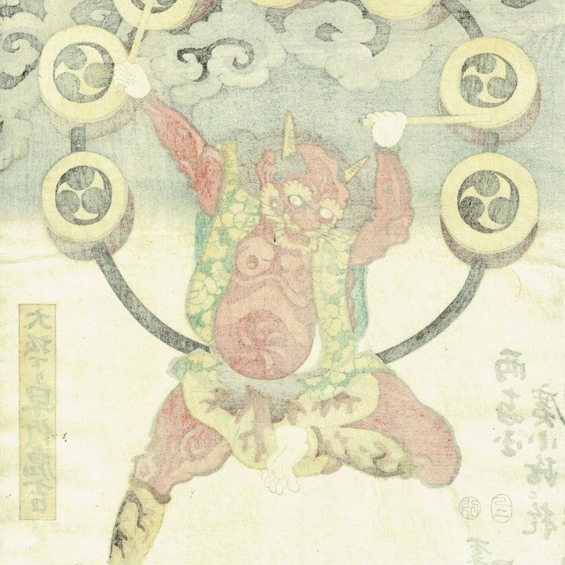 額入り3枚組江戸浮世絵 江戸 一寿斎国貞画 値下げ！ ukiyoe-017.