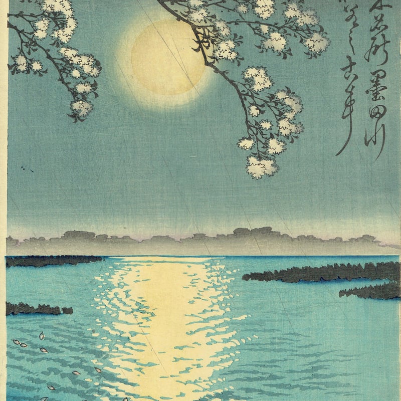 月岡芳年「東名所墨田川梅若之古事」明治16年【浮世絵】 | 浮世絵販売