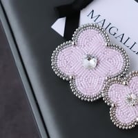Fleur Chérie『フルールシェリー』　pink brooch