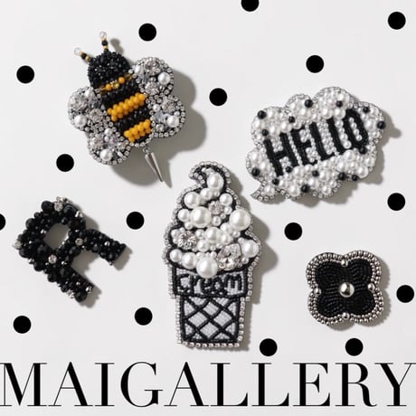 🐝 Lucky Bee　brooch