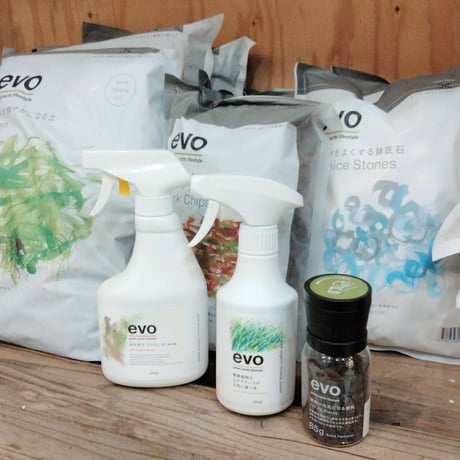 evo 虫を寄せ付けない水＜除虫菊＞ 400ml（画像左）