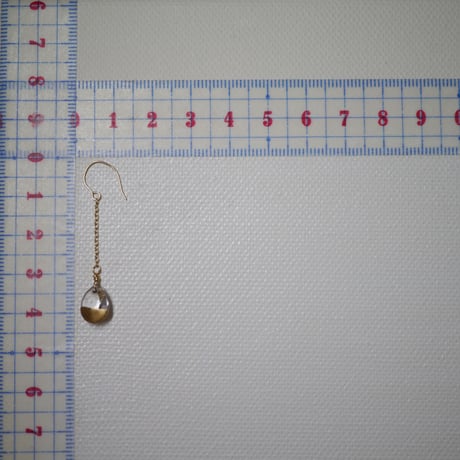 Swarovski  *pierce (brass painted)