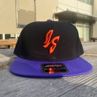 【数量限定】オリジナルキャップ ブラック×パープル【送料込】