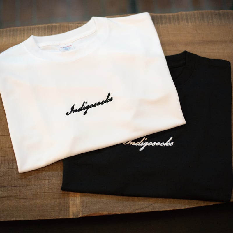 筆記体ロゴTシャツ ホワイト【送料込】 | 徳島インディゴソックス
