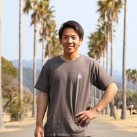 ISワンポイントロゴTシャツ チャコールグレー【送料込】