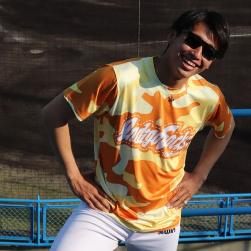 2022選手着用迷彩Tシャツ オレンジ【送料込】 | 徳島インディゴソックス