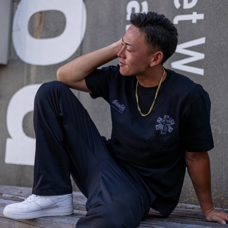 T-STONEコラボ】ヘビーウェイトTシャツ ブラック【送料込