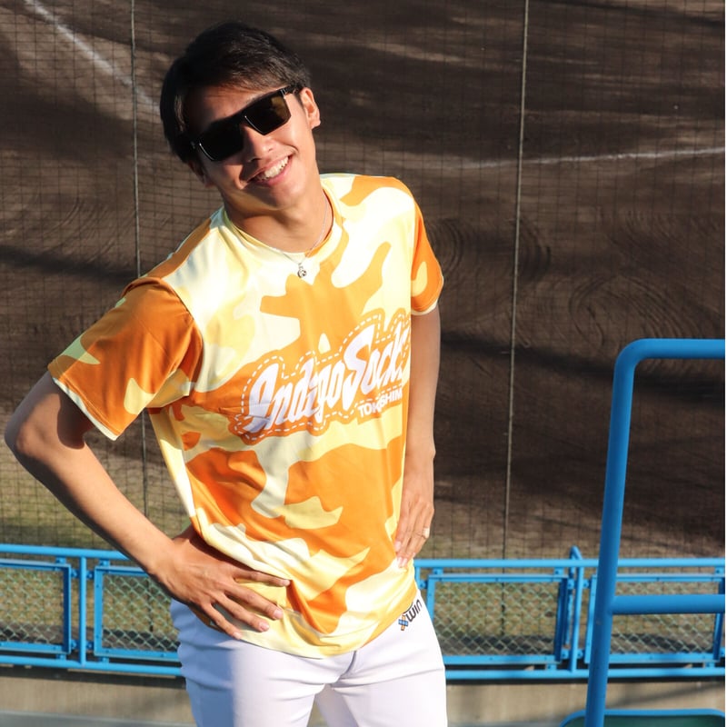 2022選手着用迷彩Tシャツ オレンジ【送料込】 | 徳島インディゴソックス