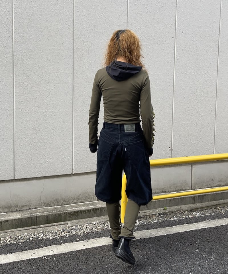 FUMIE=TANAKA / ribbon up leggings | JURK FUMIE=TANAKA / ribbon up leggings | JURK