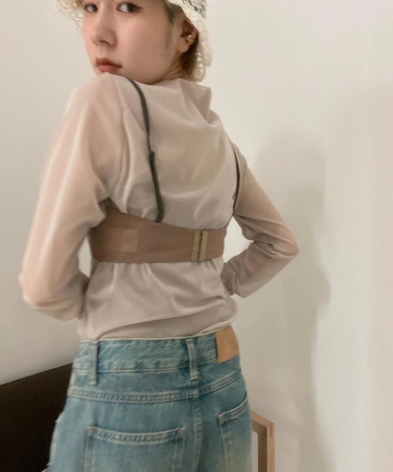 Little$uzie / Sheer Switching Bra Top | JURK 