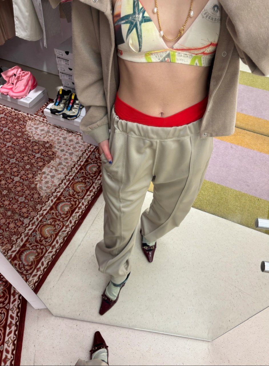 naokitomizuka / Reebok deformed sweatpants | JURK