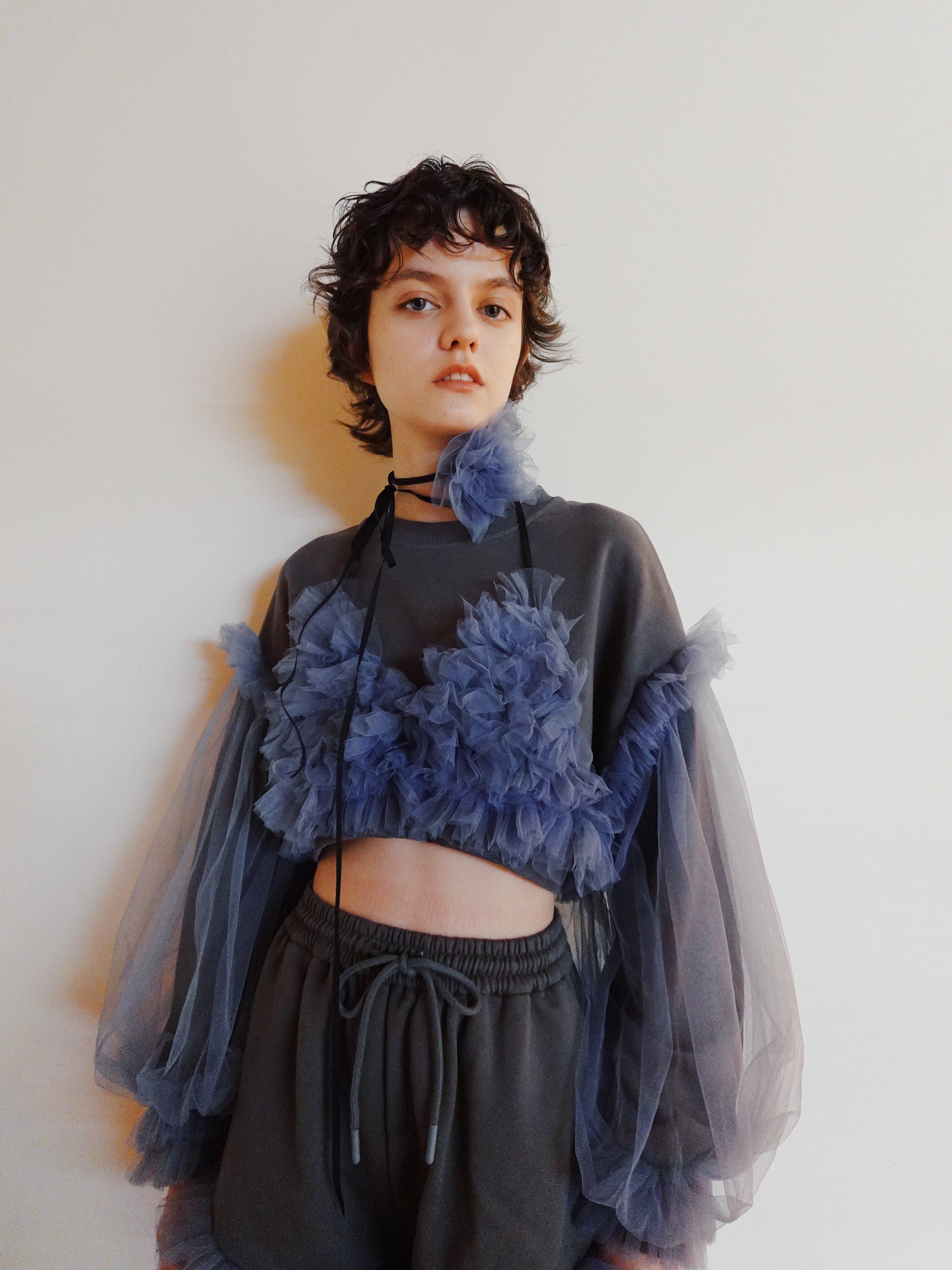 VIVIANO × JURK / Tulle Bra & Choker | JURK