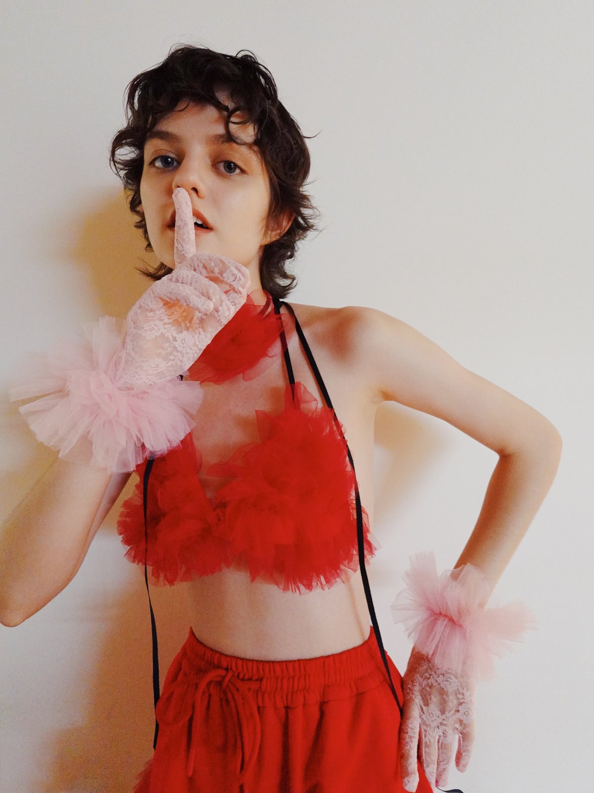 VIVIANO × JURK / Tulle & Lace Gloves | JURK