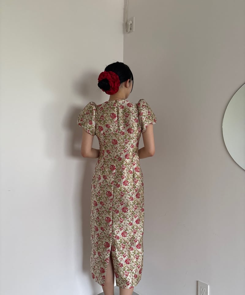 DREAM sister jane / Forest Echo Jacqard Midi Dr