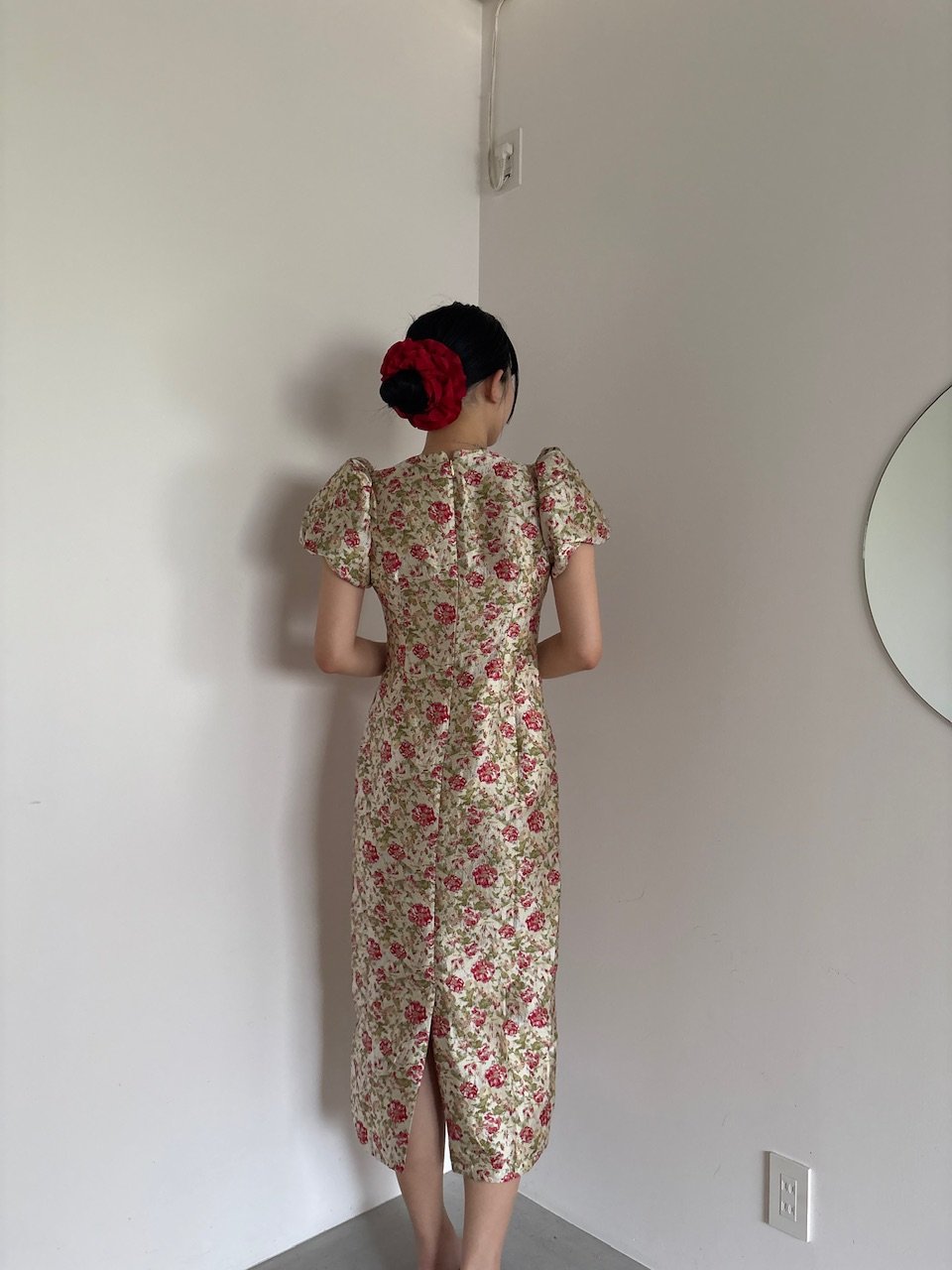 DREAM sister jane / Forest Echo Jacqard Midi Dr