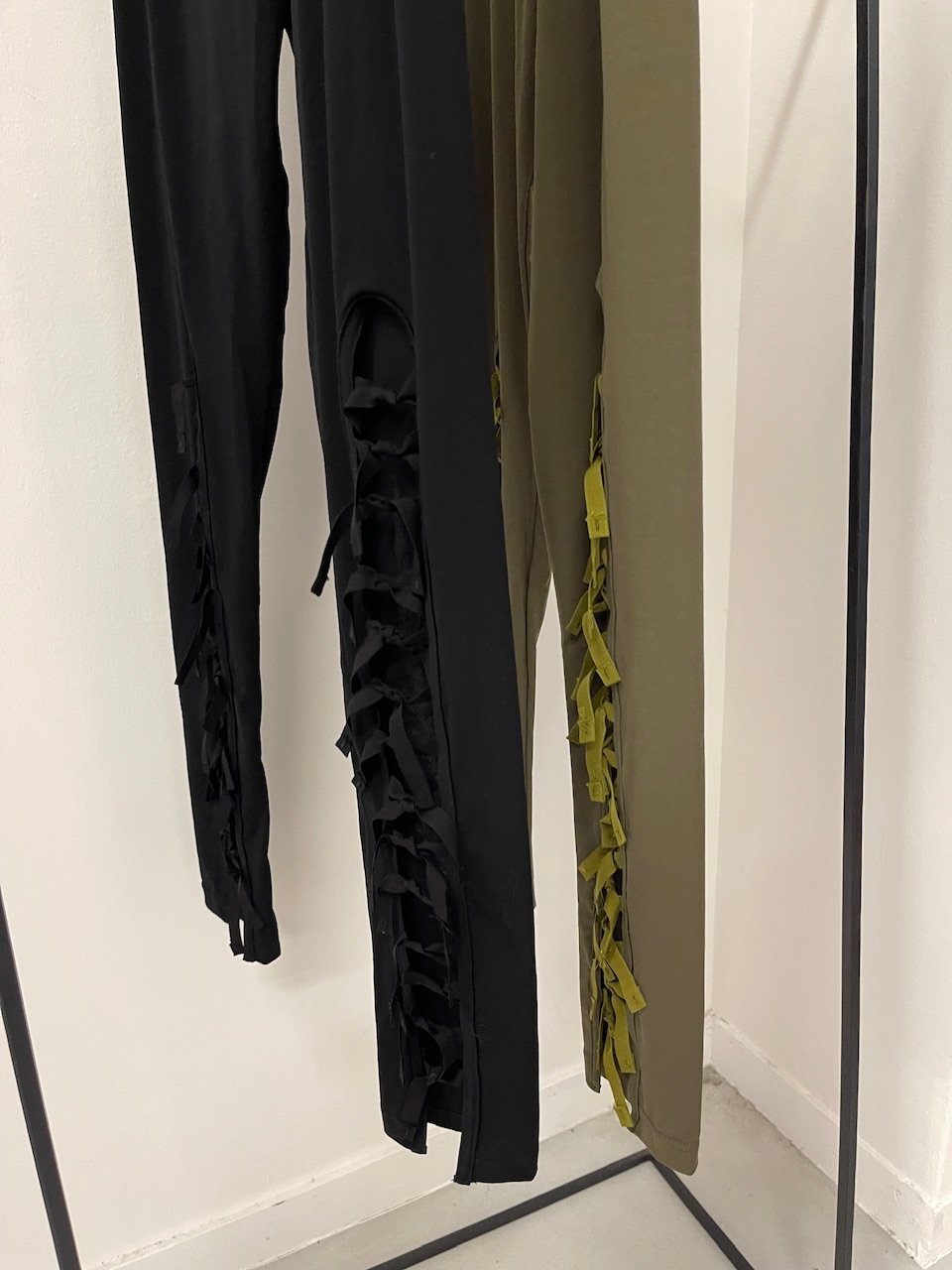 FUMIE=TANAKA / ribbon up leggings | JURK FUMIE=TANAKA / ribbon up leggings | JURK