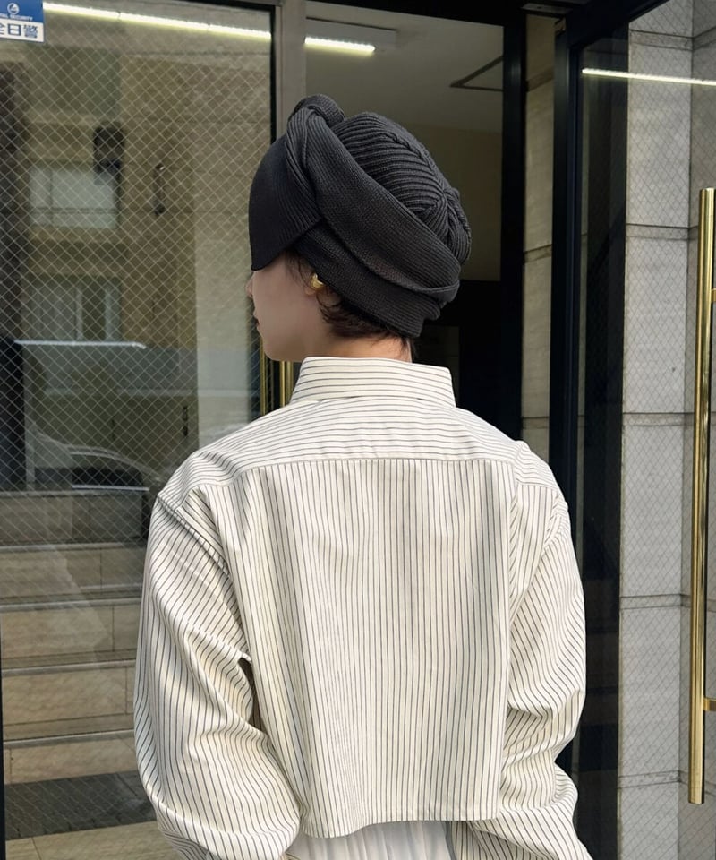 ラメゾンドリリス　pastor 黒　グレーニット La Maison de Lyllis / PASTOR CHARCOAL メゾンドリリス