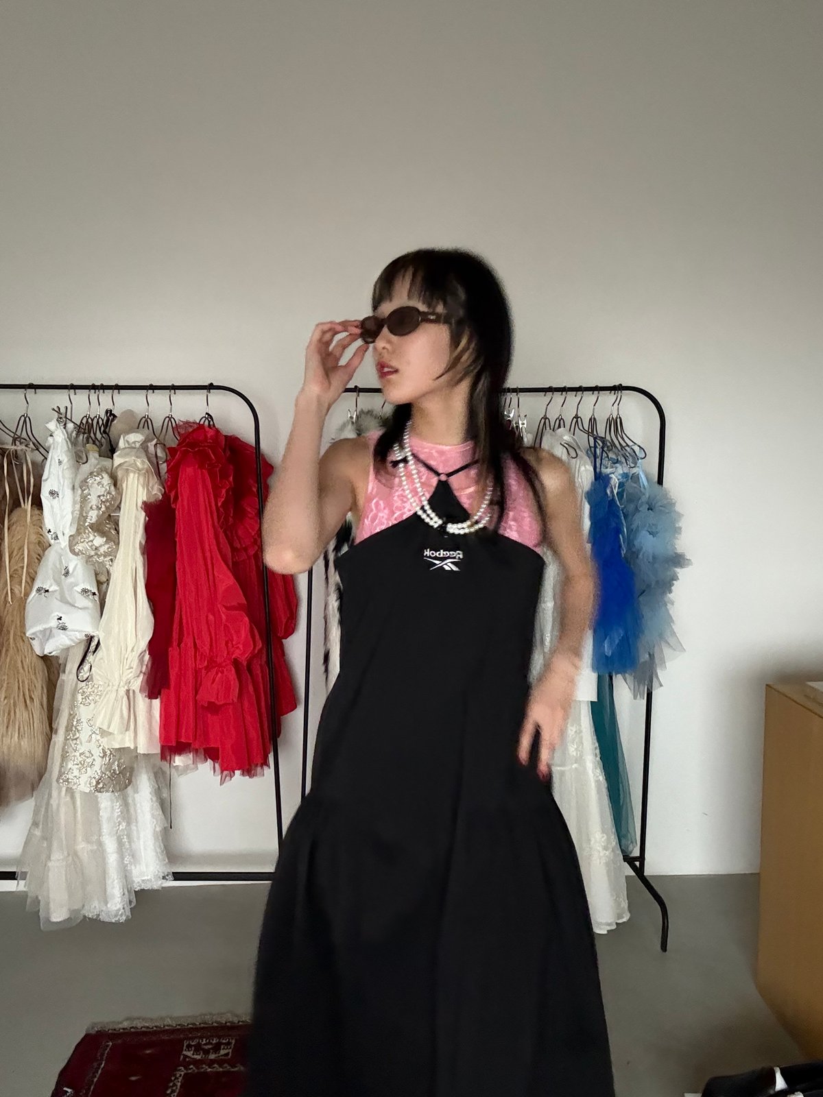 naokitomizuka / Reebok camisole one piece | JURK