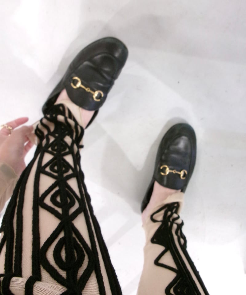 FUMIE=TANAKA / mesh giza leggings | JURK FUMIE=TANAKA / mesh giza leggings | JURK