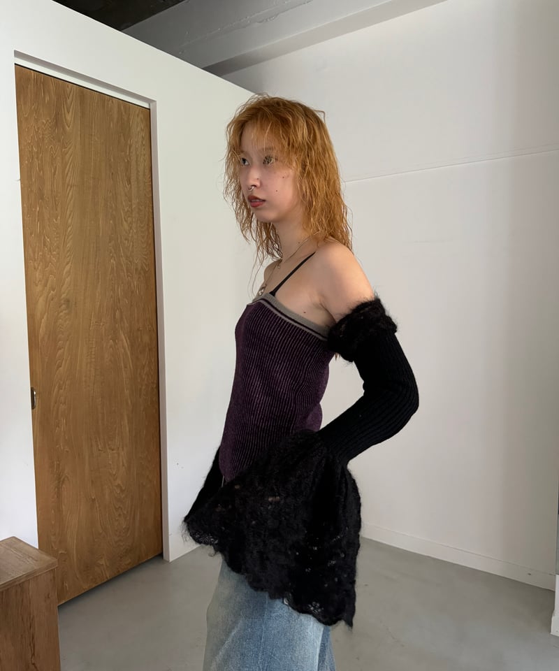 FUMIE=TANAKA / knit arm warmer | JURK
