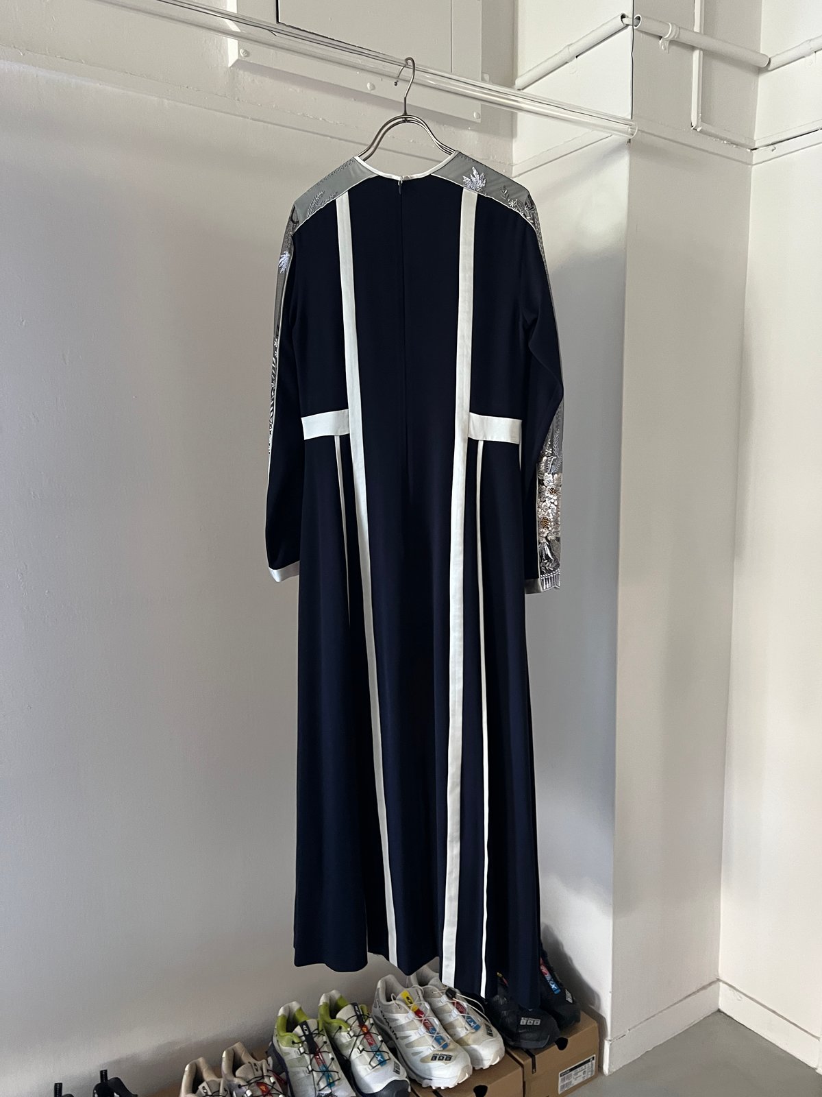 MURRAL / Framed flower lace dress | JURK