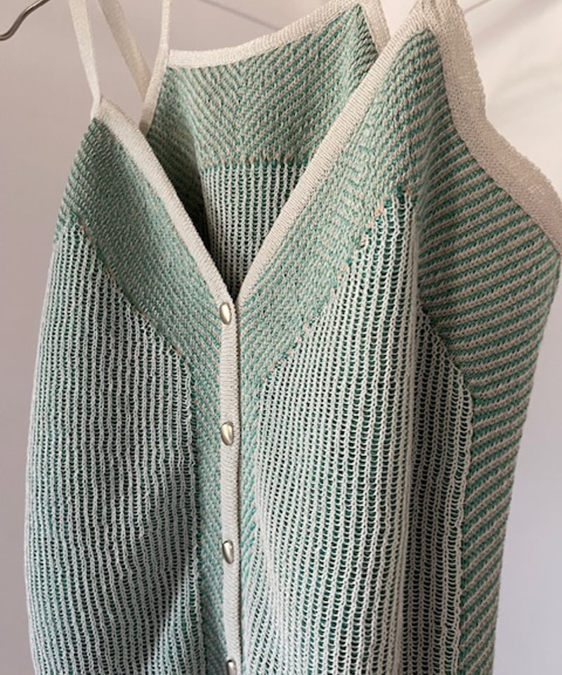 MURRAL / Pigment knit camisole top | JURK MURRAL / Pigment knit camisole top | JURK