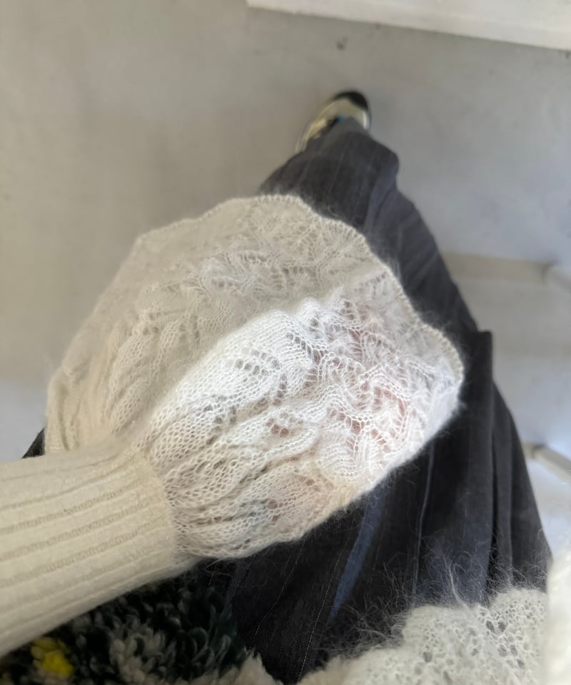 FUMIE=TANAKA / knit arm warmer | JURK