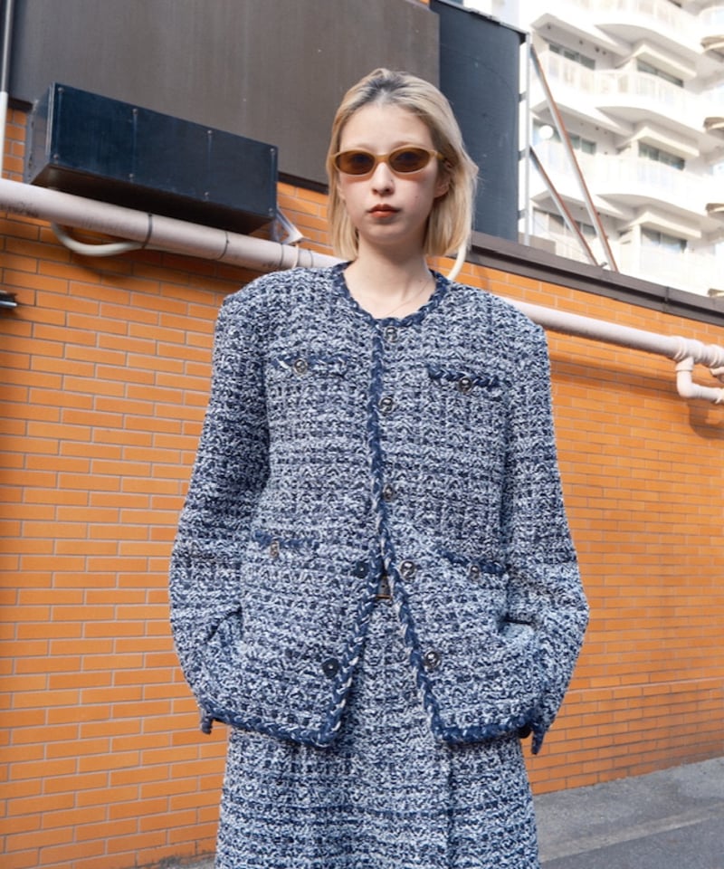 VIVANO / Tweed Jacket | JURK