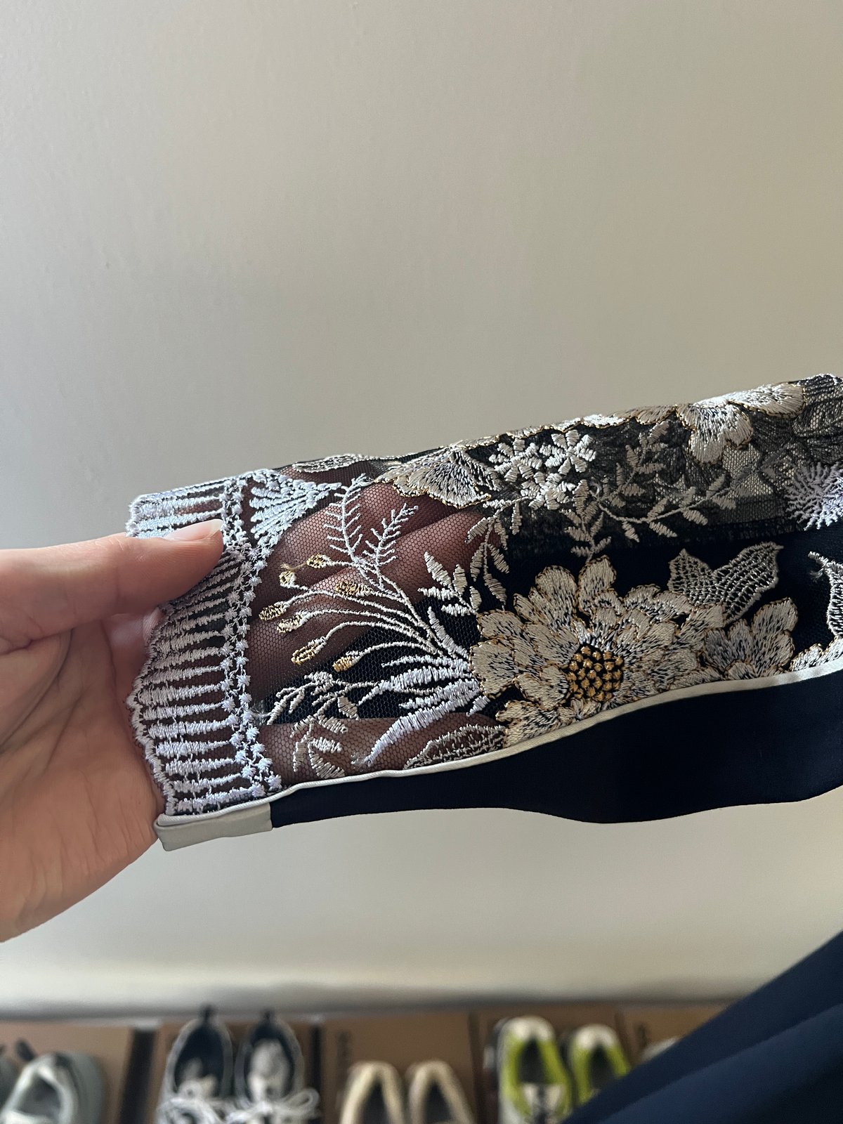 【murral × jurk】ヘアーカフ MURRAL / Framed flower lace dress | JURK