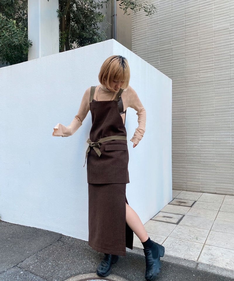 FUMIE=TANAKA / style apron | JURK