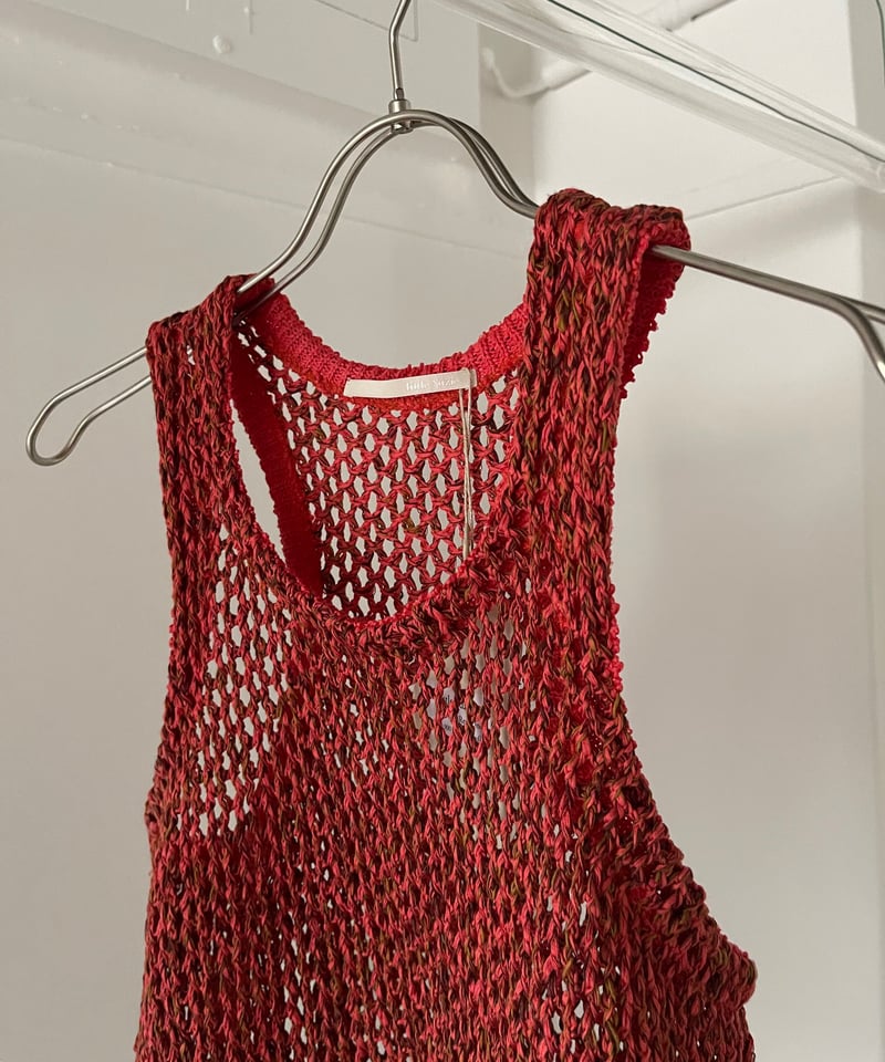 Little $uzie / Cotton Gima Mesh Knit Tank | JURK