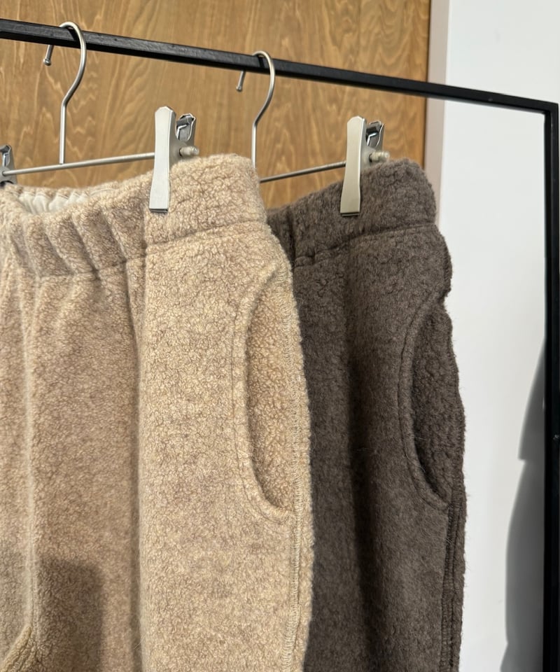 Little $uzie / Wool Angola Pile Pajama Pants |