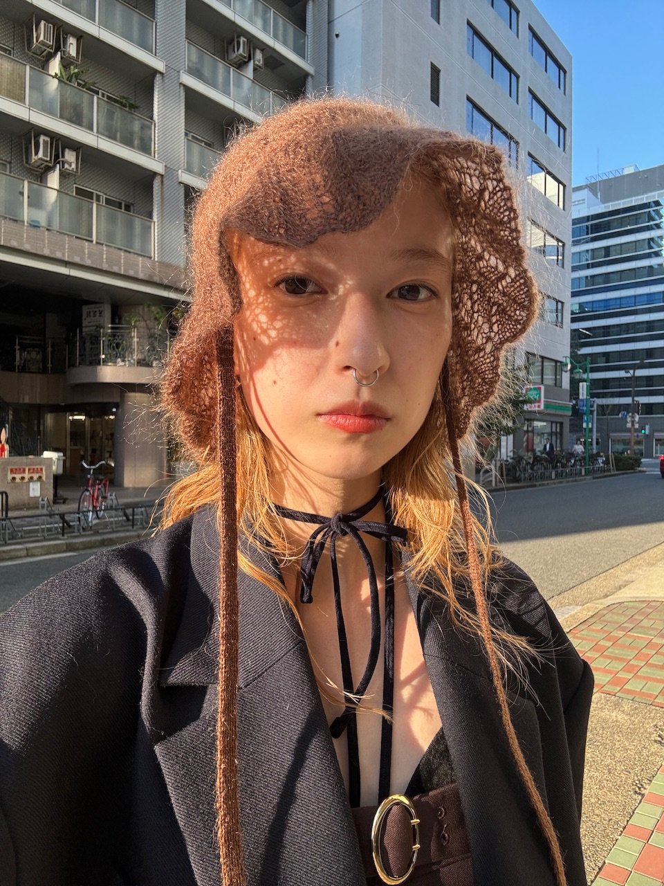 FUME=TANAKA / knit lace hat | JURK FUME=TANAKA / knit lace hat | JURK
