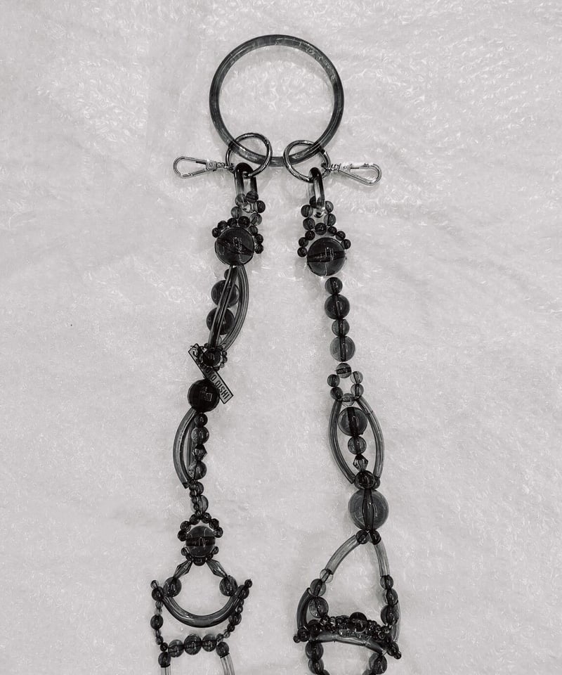 受注生産】Satoko Oishi / strap (clear black) | JURK 受注生産】Satoko Oishi / strap (clear black) | JURK