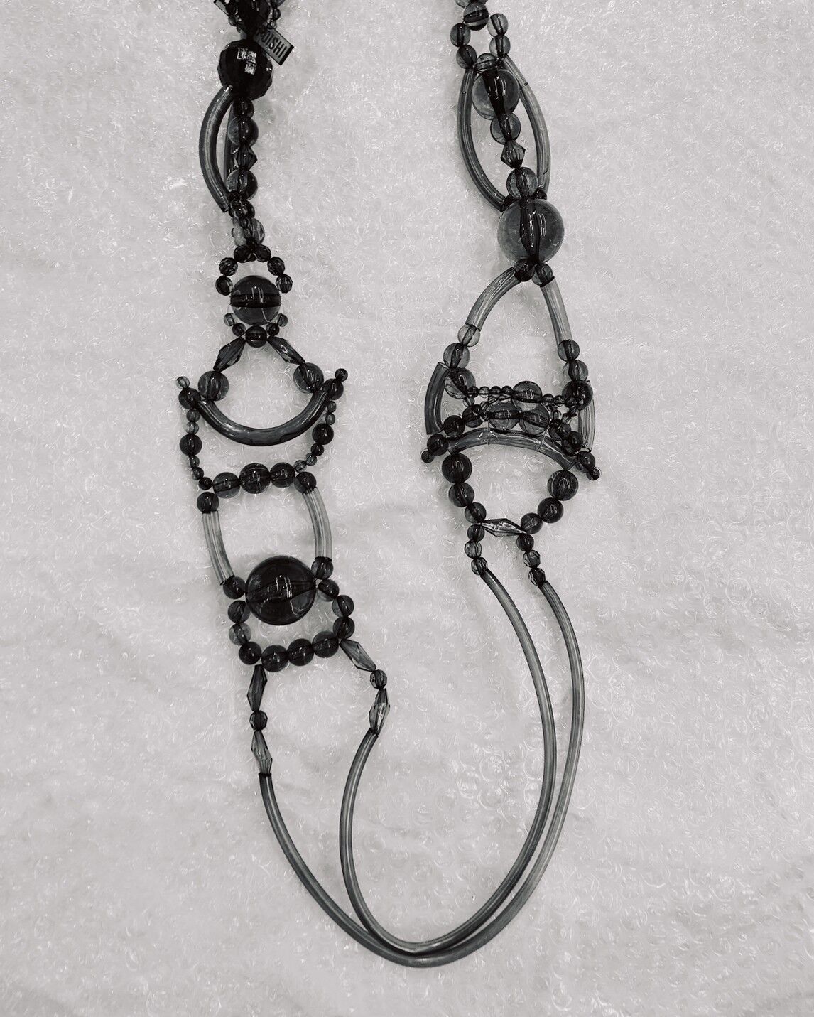 受注生産】Satoko Oishi / strap (clear black) | JURK