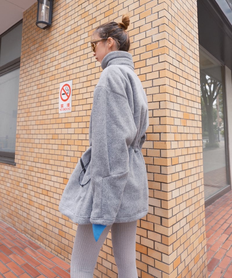HOLIDAY. / CLASSIC FLEECE ANORAK DRESS | JURK