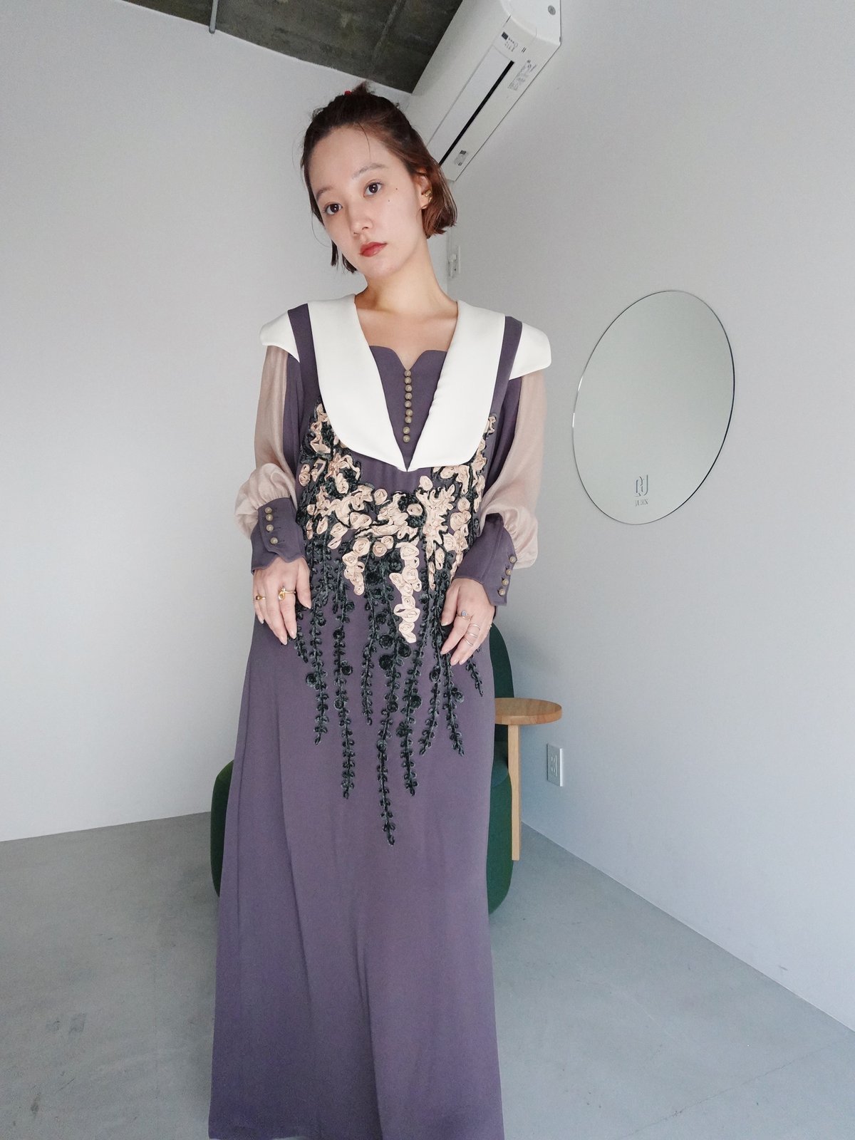 FUMIE=TANAKA / embroidery op | JURK FUMIE=TANAKA / embroidery op | JURK