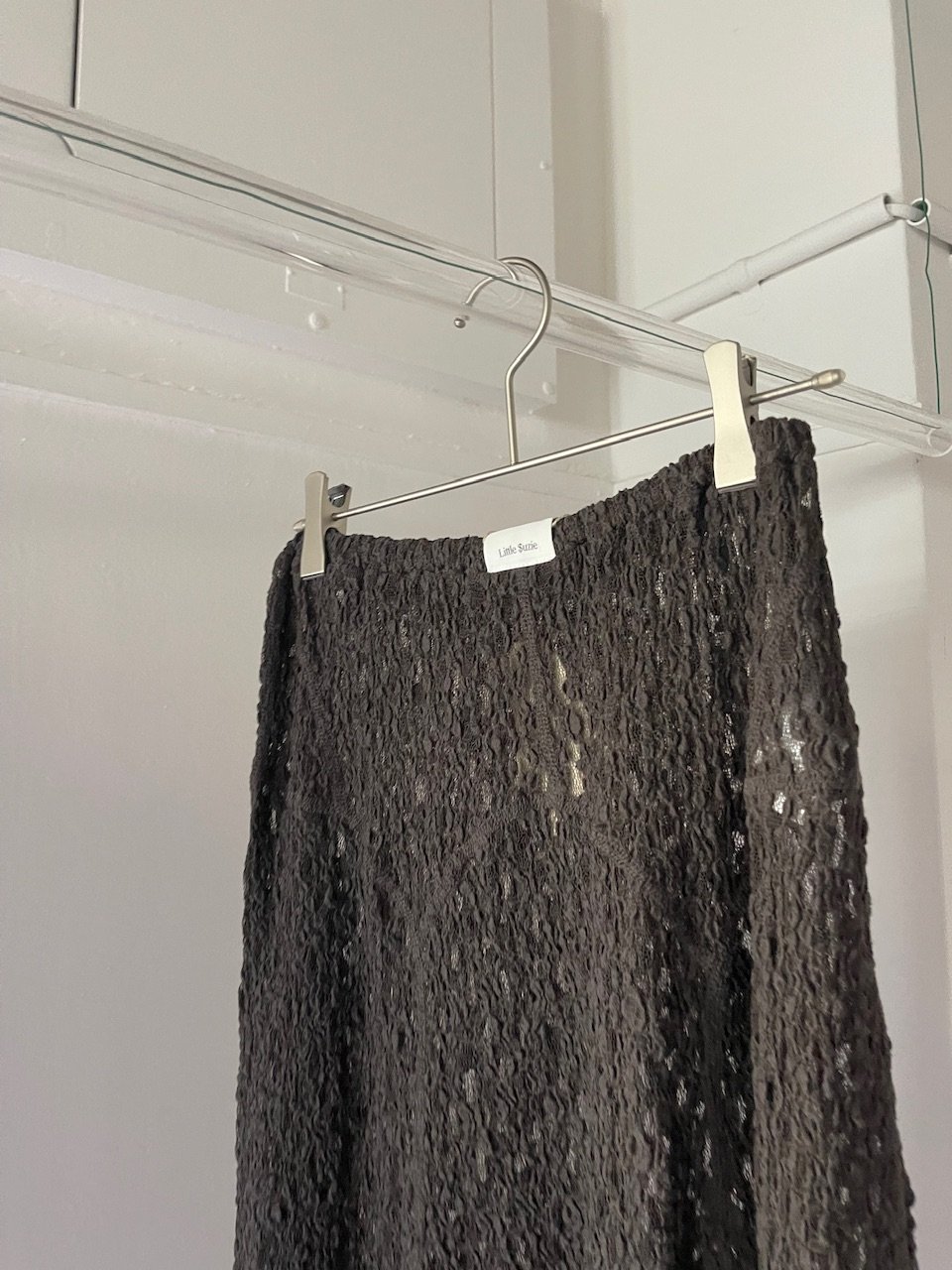 Little$uzie / Organic Shrink Lacee Panel Skir |