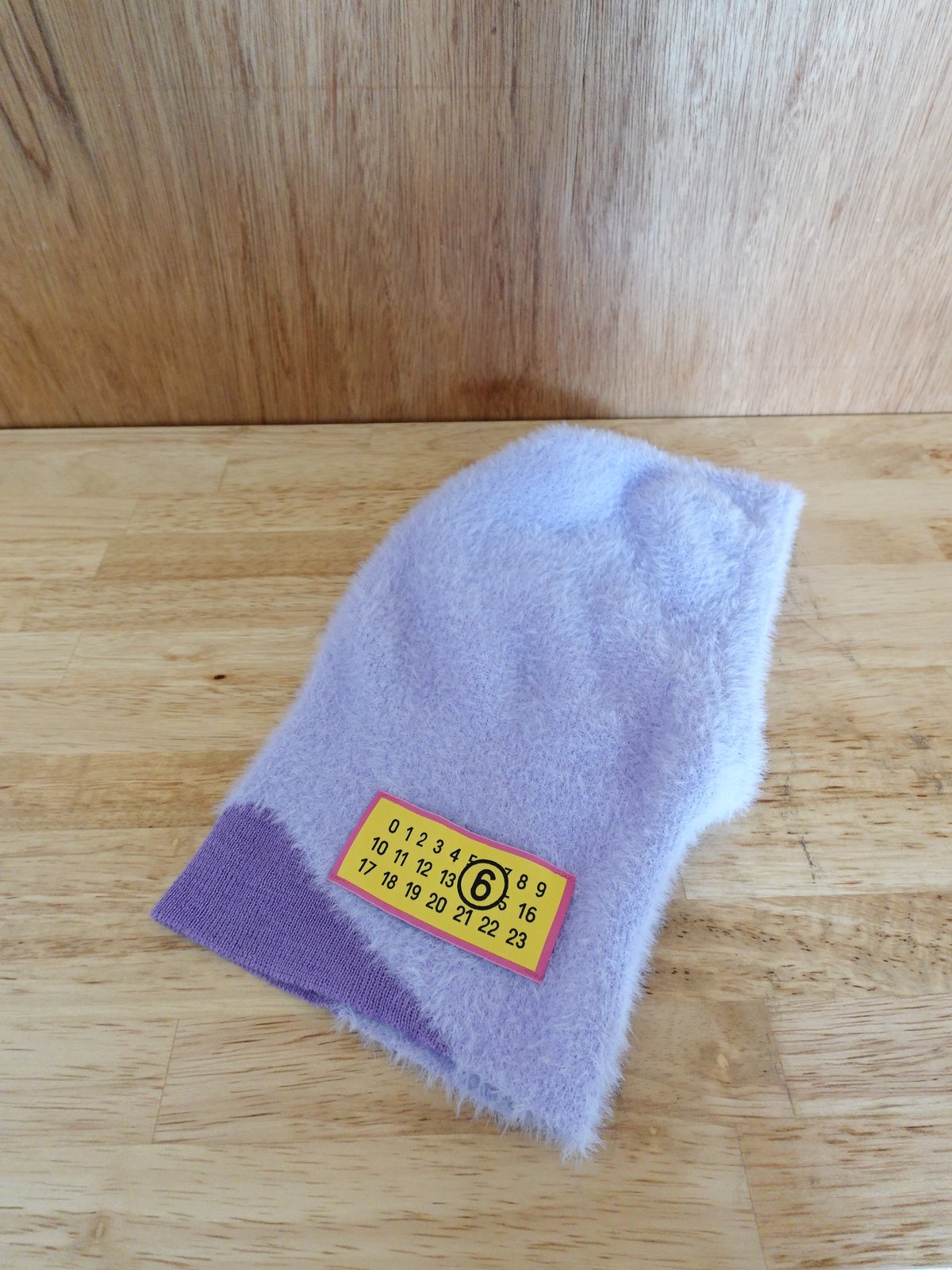 MM6 / shaggy knit balaclava | JURK